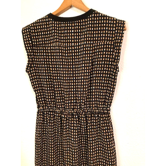 Black and Brown Checkered Dress - Covington Petites - SP - Picture 7 of 9